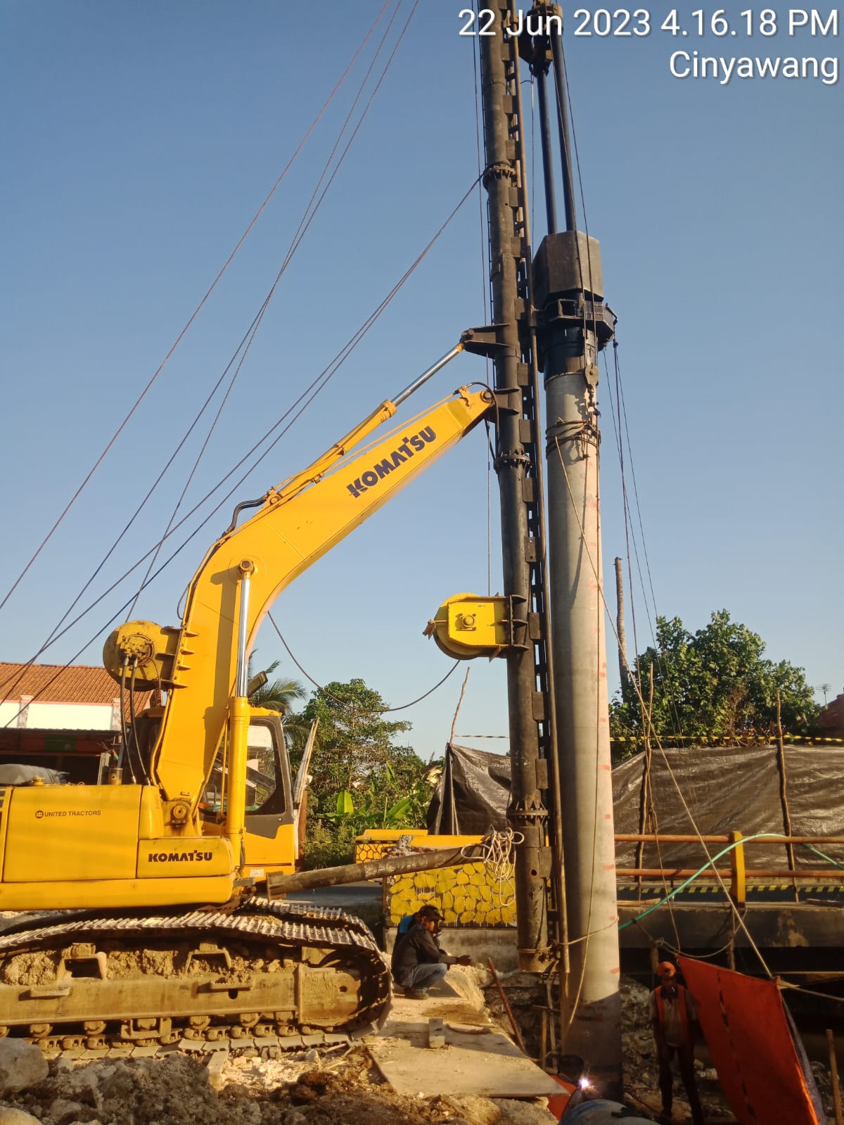 Diesel Pile Excavator 1
